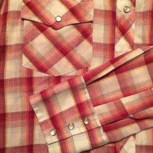 Youngblood western wear men’s snap up shirt